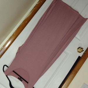 Rose gold pink dress